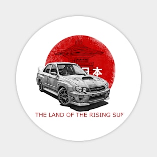 JDM Subie Impreza WRX Bugeye 2000 Magnet